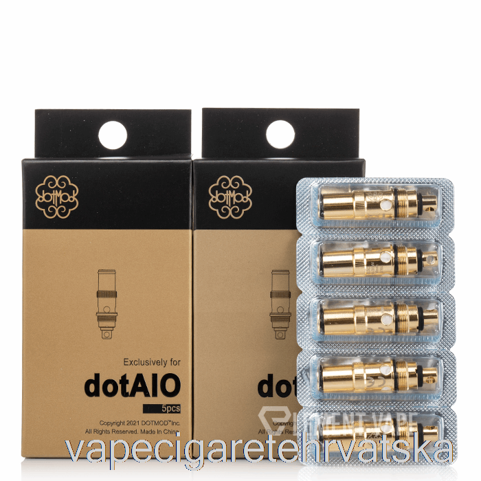 Vape Cigarete Dotmod Dotaio Zamjenske Zavojnice 1.2ohm Clapton Zavojnice